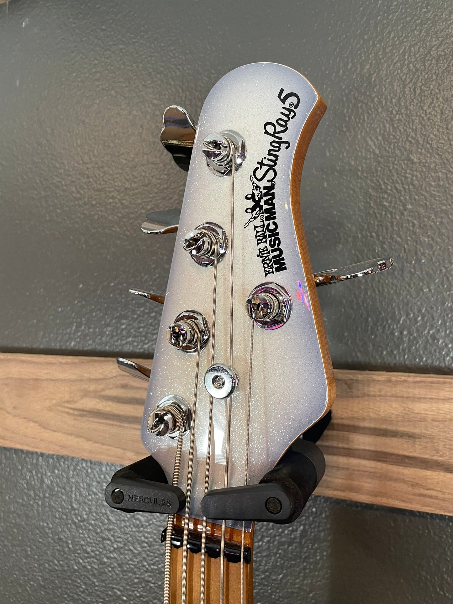 2021 Music Man Stingray Special 5 String - 2 Pickup - Ghost White