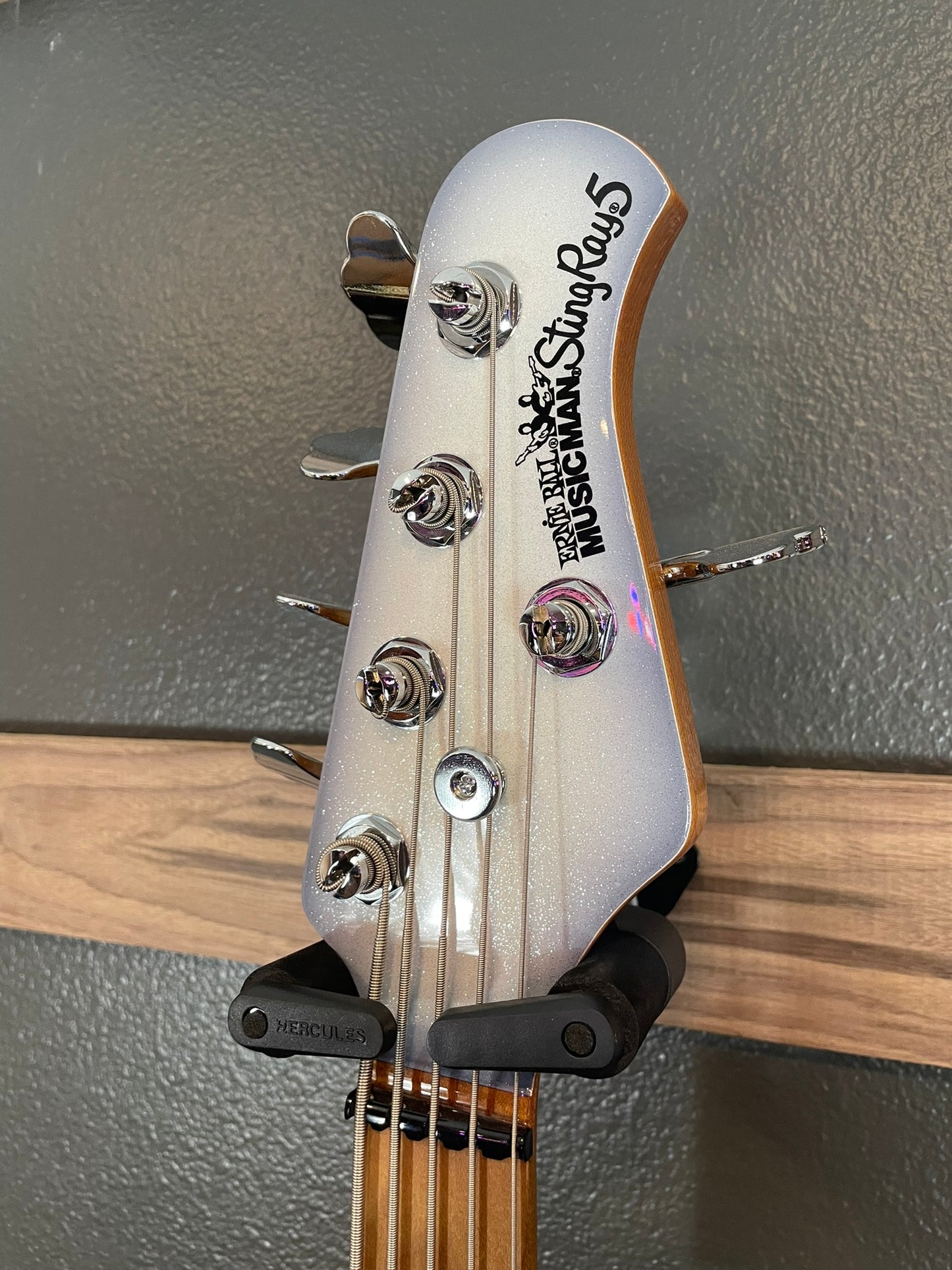 2021 Music Man Stingray Special 5 String - 2 Pickup - Ghost White